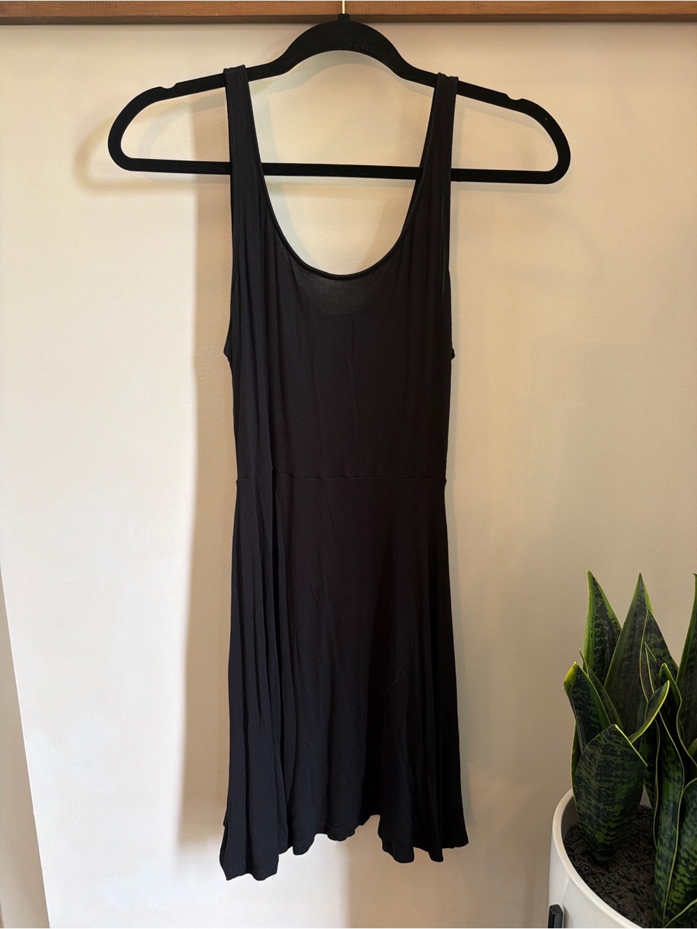 Express Black Sleeveless Mini Dress